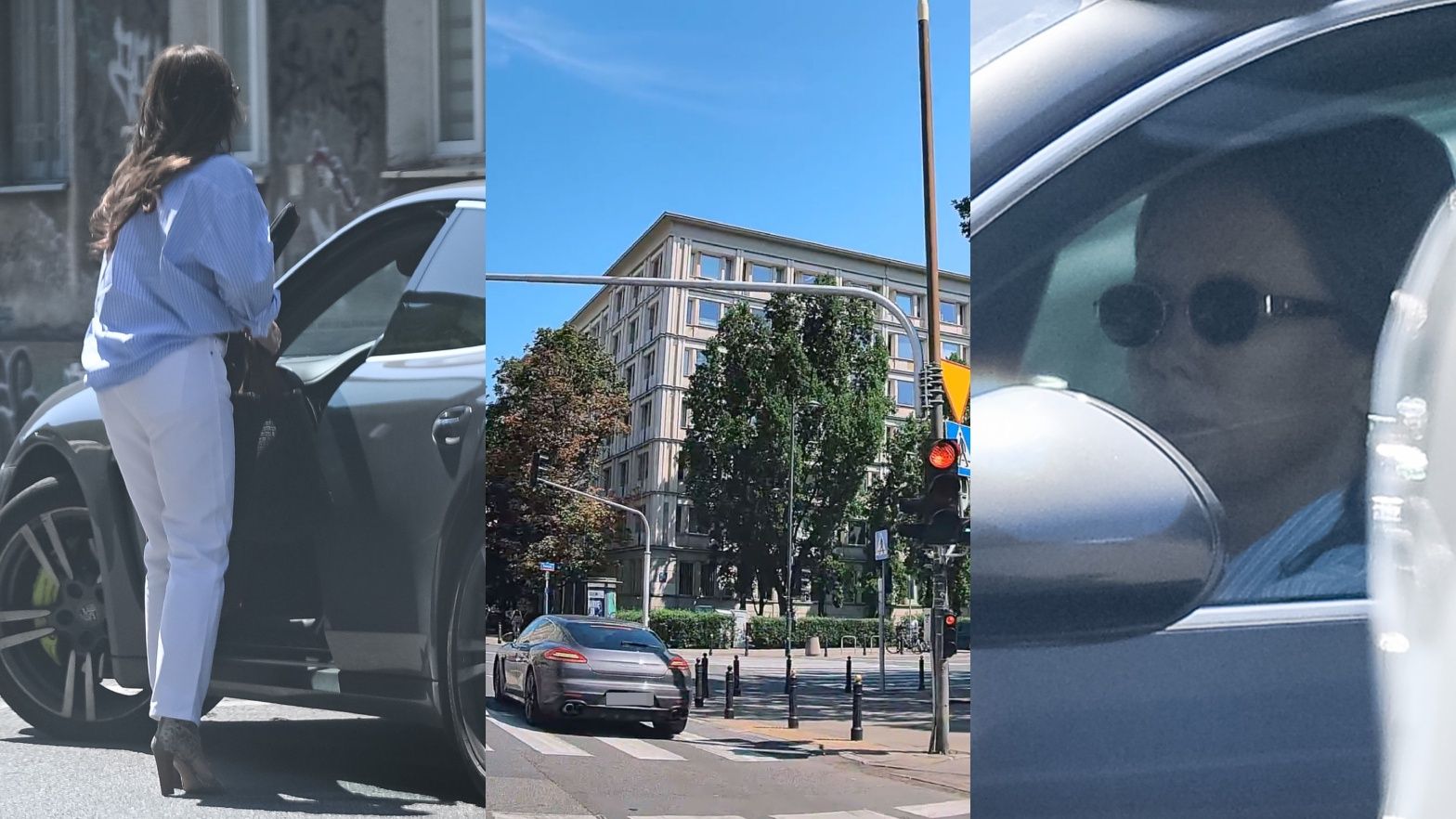 Kinga Rusin nie przejęła się zasadami kodeksu drogowego