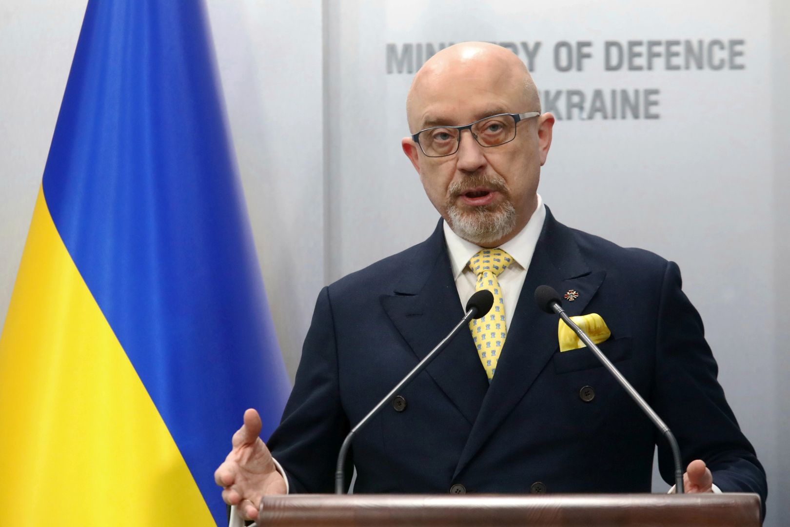 "Drodzy żołnierze". Oświadczenie ministra obrony Ukrainy