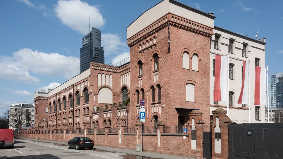 Muzeum Powstania Warszawskiego, widok od strony ul. Przyokopowej