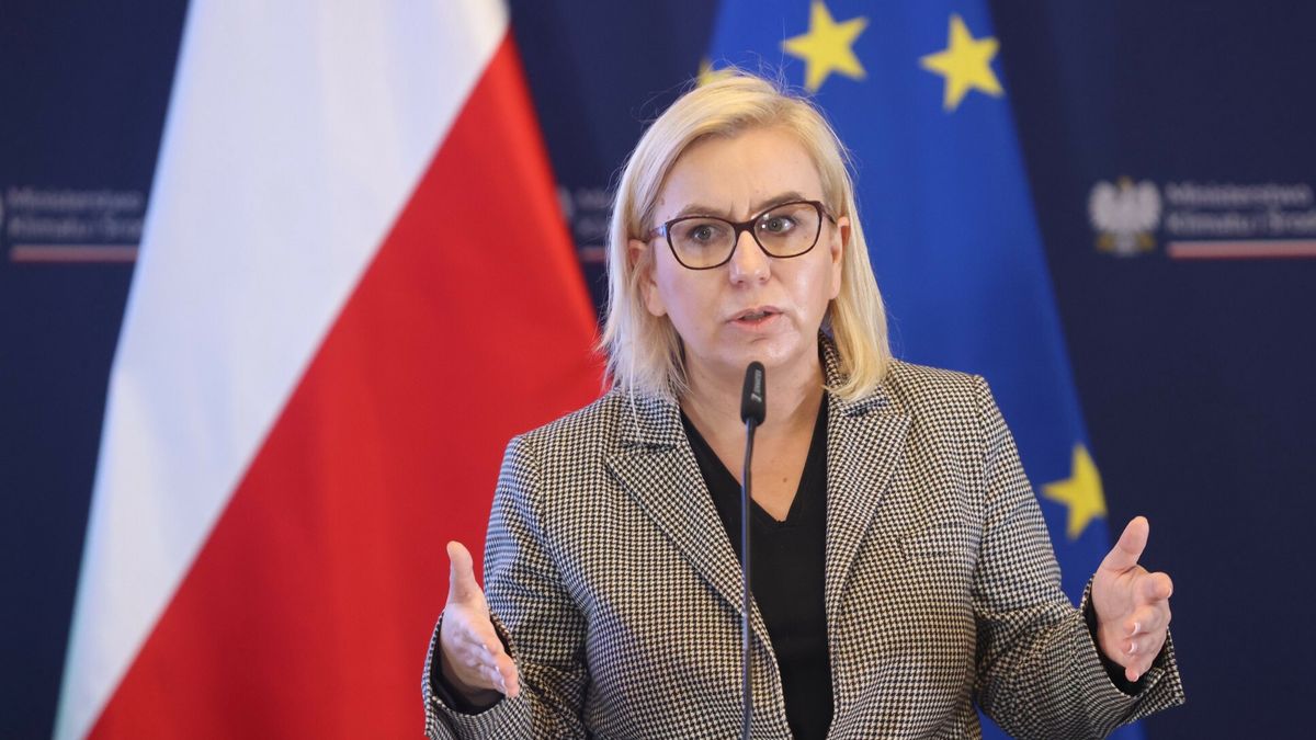 Minister klimatu Paulina Hennig-Kloska