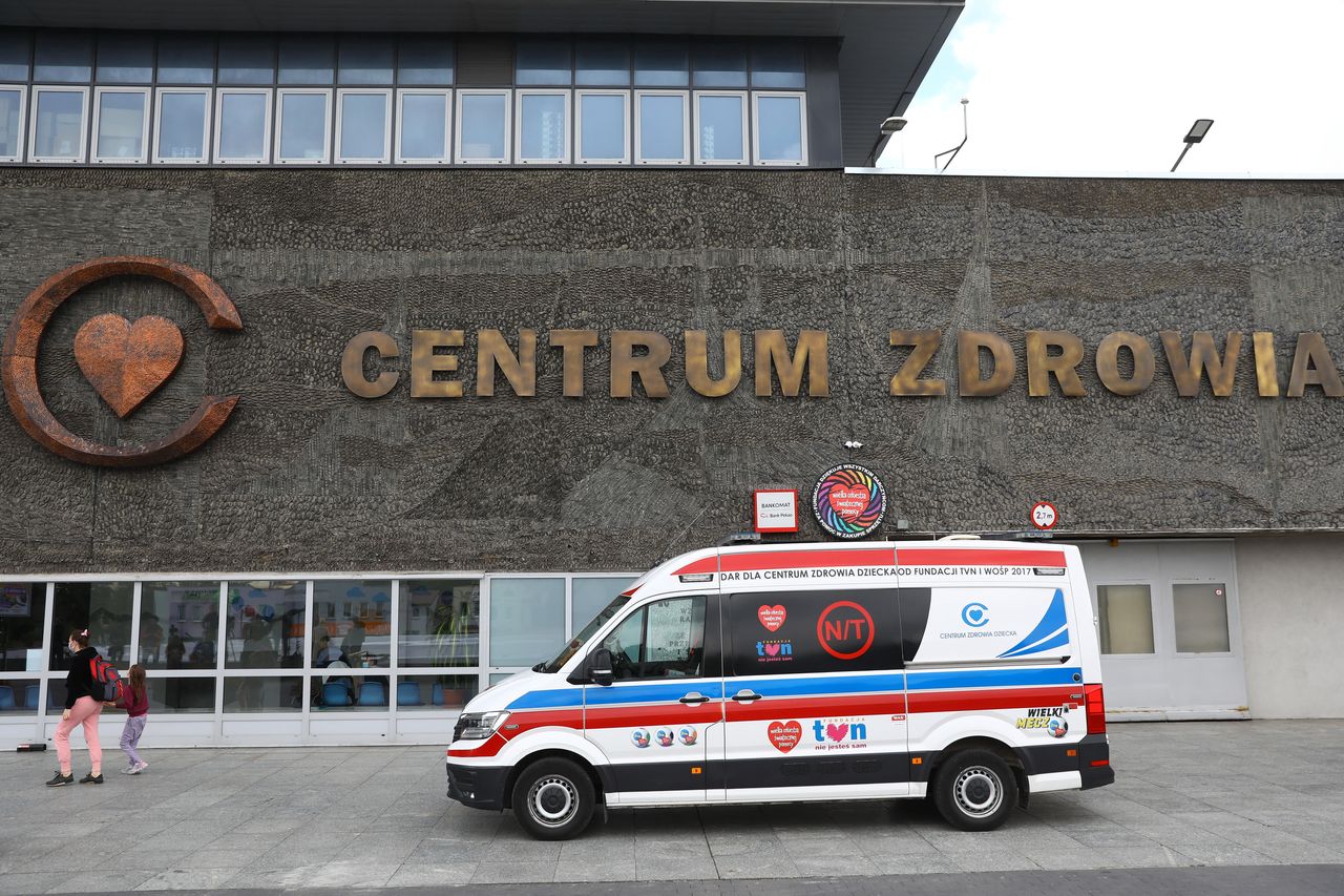 Centrum Zdrowia Dziecka,
Warszawa. Uchodźcy zatruli się grzybami