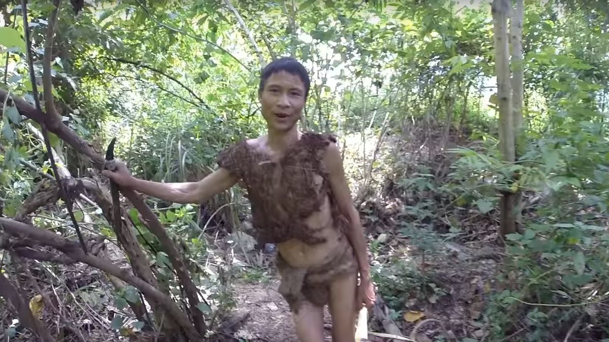 Wietnamski tarzan nie żyje. Spędził w dżungli 40 lat (foto: Toutube)