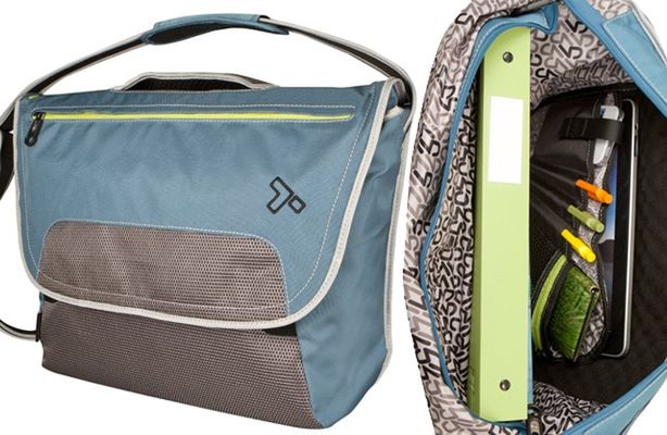 React Messenger Bag - torba na laptopa jak średniowieczna kolczuga (fot.: travelonbags.com)