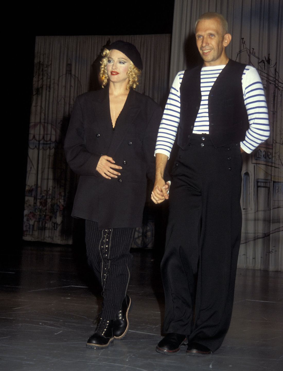 Madonna i Jean Paul Gaultier na początku lat 90.