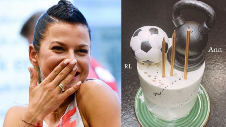 Anna Lewandowska miała wspólny tort z Robertem