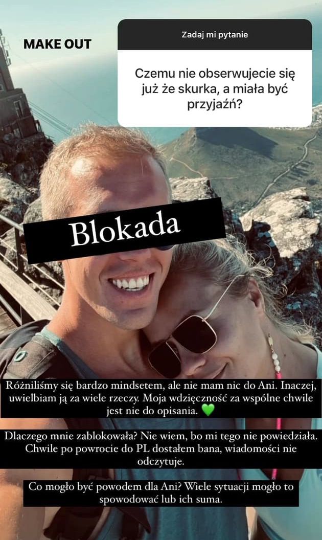 Anna Skura zablokowała Dawida Piątkowskiego