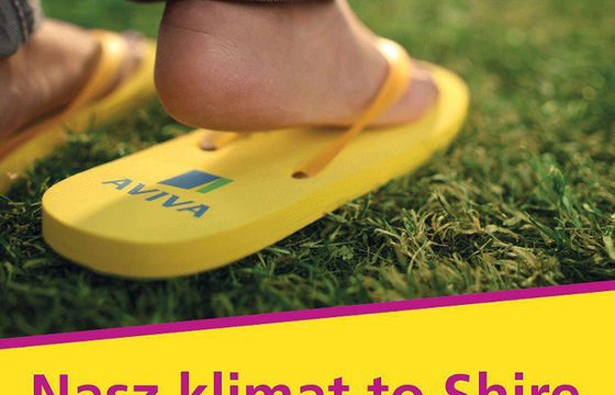 Aviva w kampanii informuje, że przeprowadza się z Mordoru do Shire