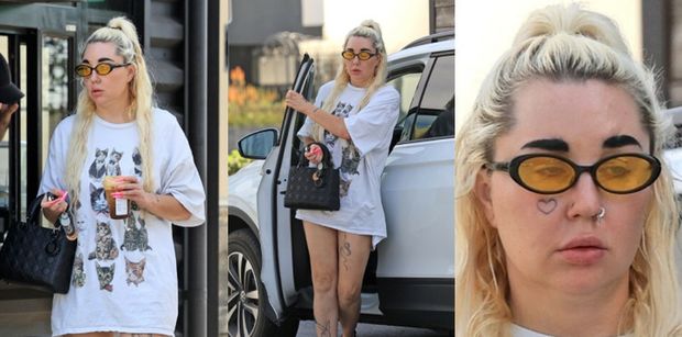 Prawie 40-letnia Amanda Bynes odsłania odchudzoną sylwetkę w ultrakrótkich szortach, wywijając torebką za 25 tysięcy (ZDJĘCIA)