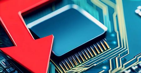 Mroczne chmury nad produkcją chipów. Samsung notuje ogromny spadek