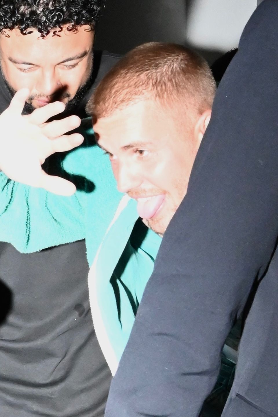 Justin Bieber na afterparty po gali rozdania nagród Grammy