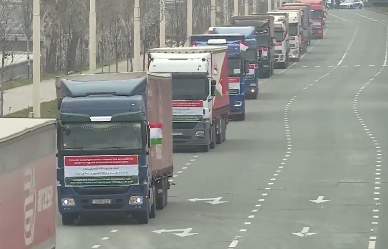 110 ciężarówek. Jadą do Iranu. Ukraińcy snują domysły