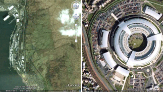 Brytyjscy wojskowi wkurzeni - bazy widoczne w Google 1