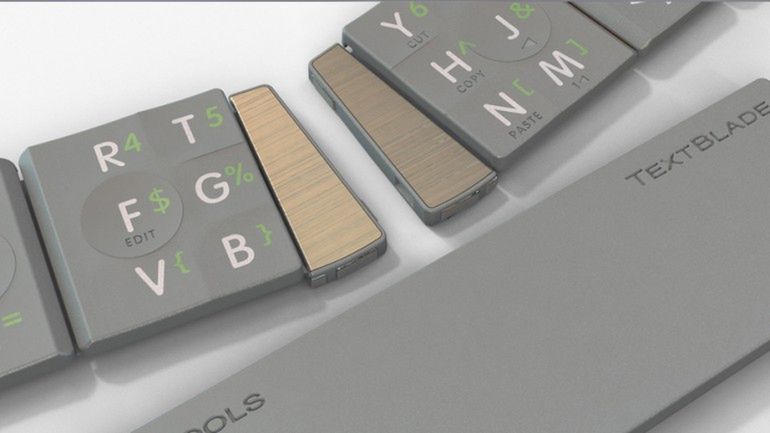 TextBlade: mobilna klawiatura wielkości paczki gum do żucia! Wygodne i poręczne pisanie na tablecie 2