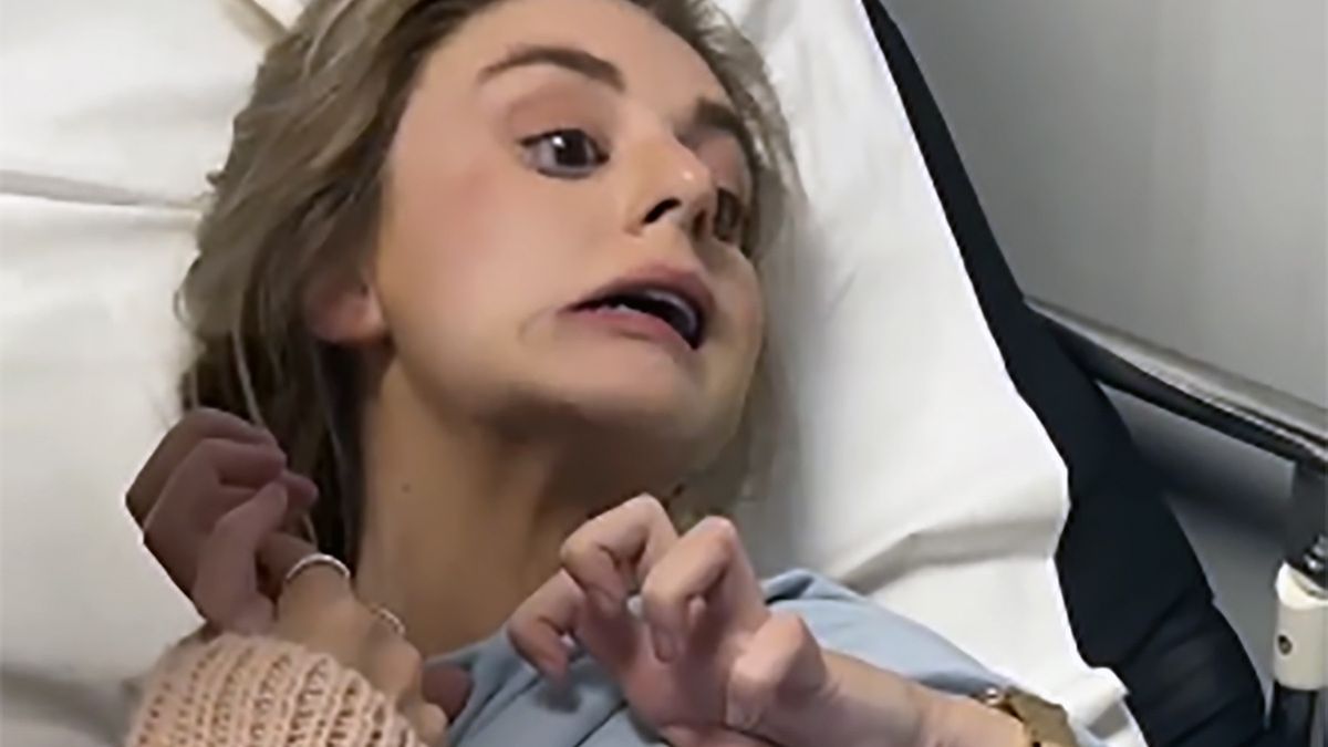 18-letnia Millie Taplin skończyła w szpitalu ze złowieszczymi objawami