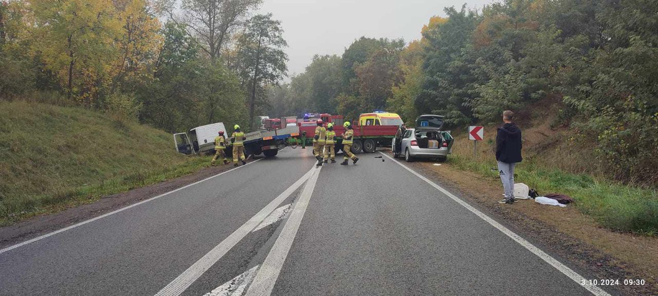 Poważne utrudnienia w Chmielewie - droga całkowicie zablokowana!