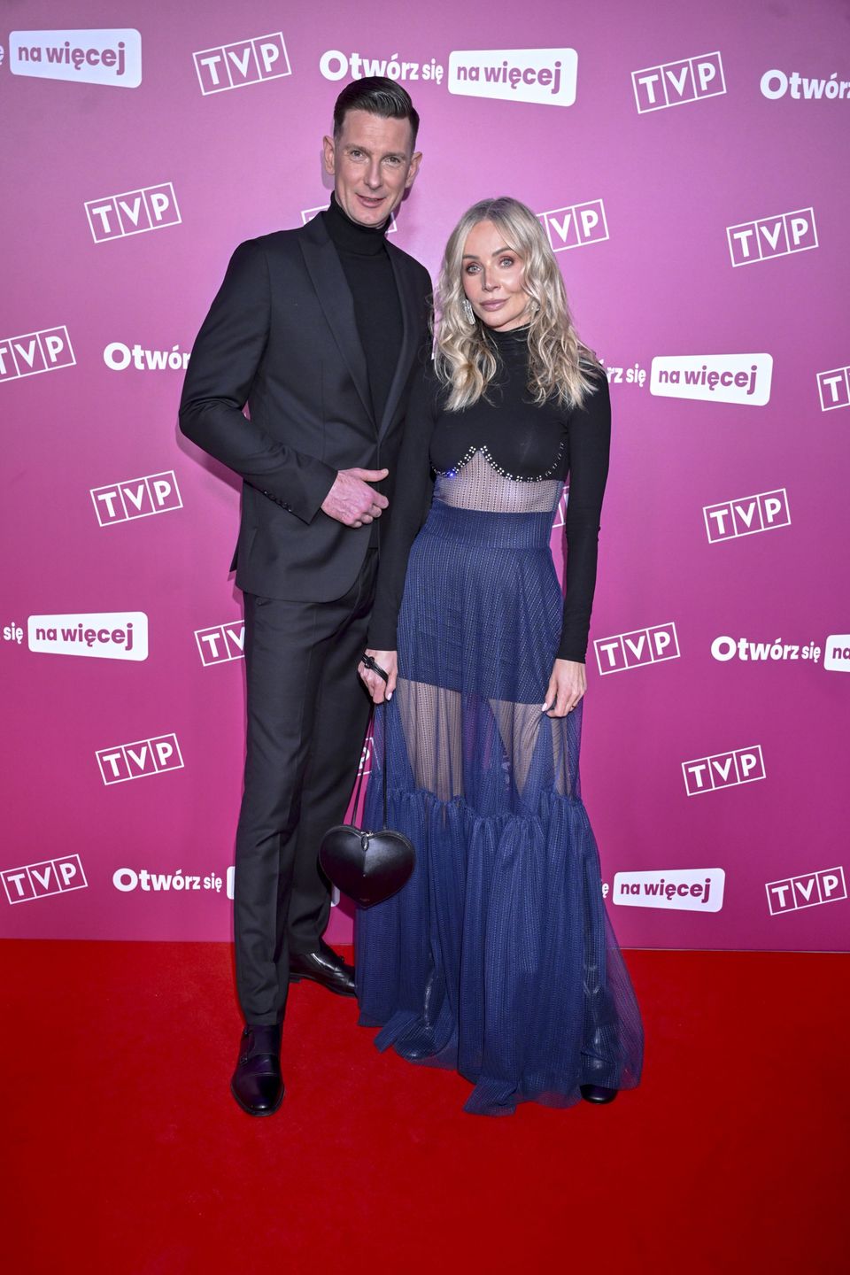 Łukasz Kadziewicz i Agnieszka Woźniak-Starak