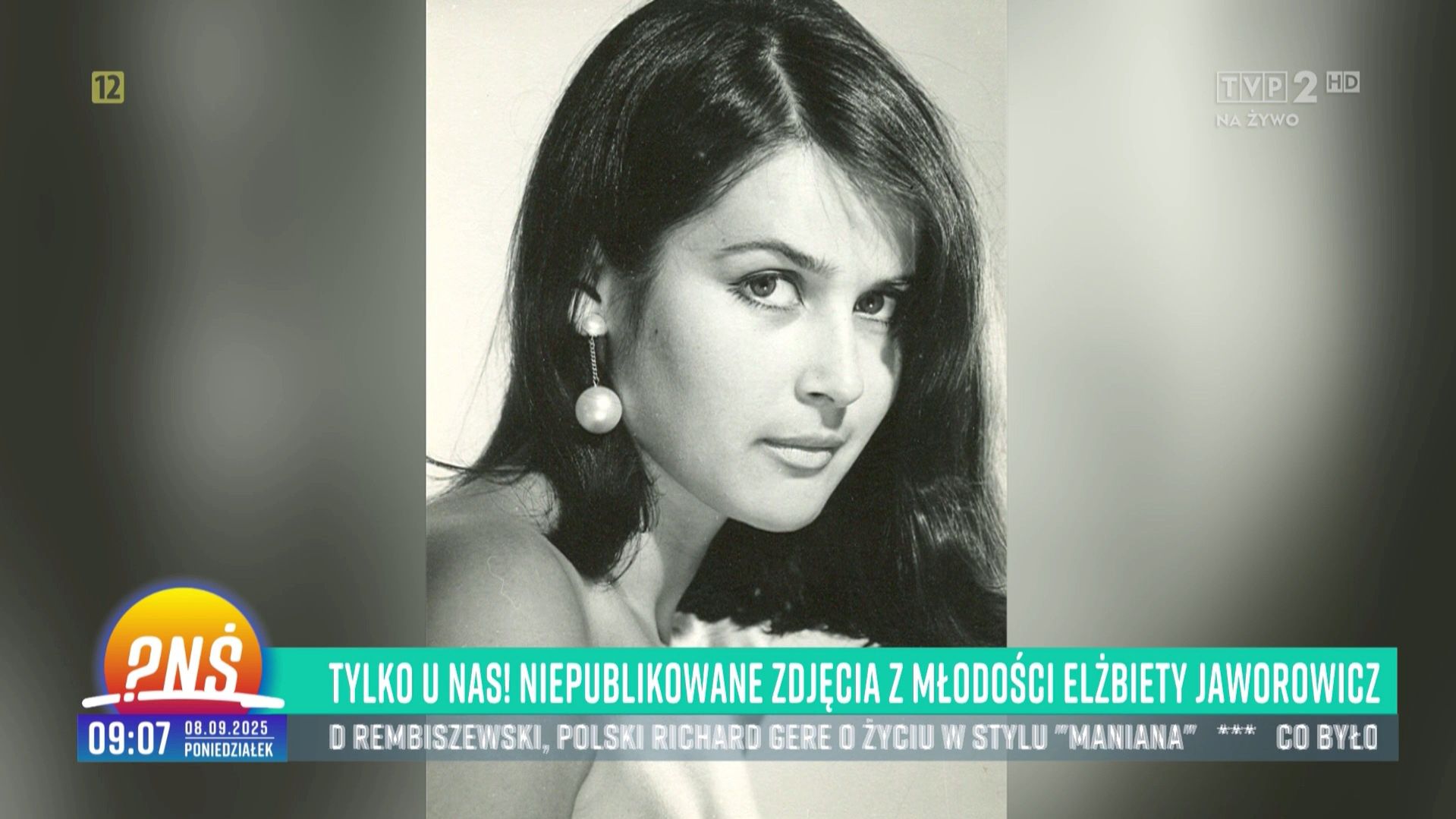 Stare zdjęcie Elżbiety Jaworowicz