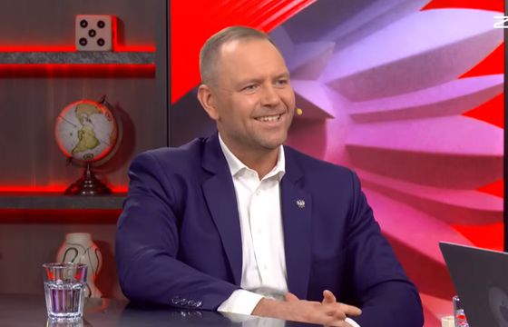 Karol Nawrocki w Kanale Zero. Dostał pytanie czy przeprosi dziennikarza TVN24
