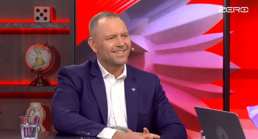 Karol Nawrocki w Kanale Zero. Dostał pytanie czy przeprosi dziennikarza TVN24
