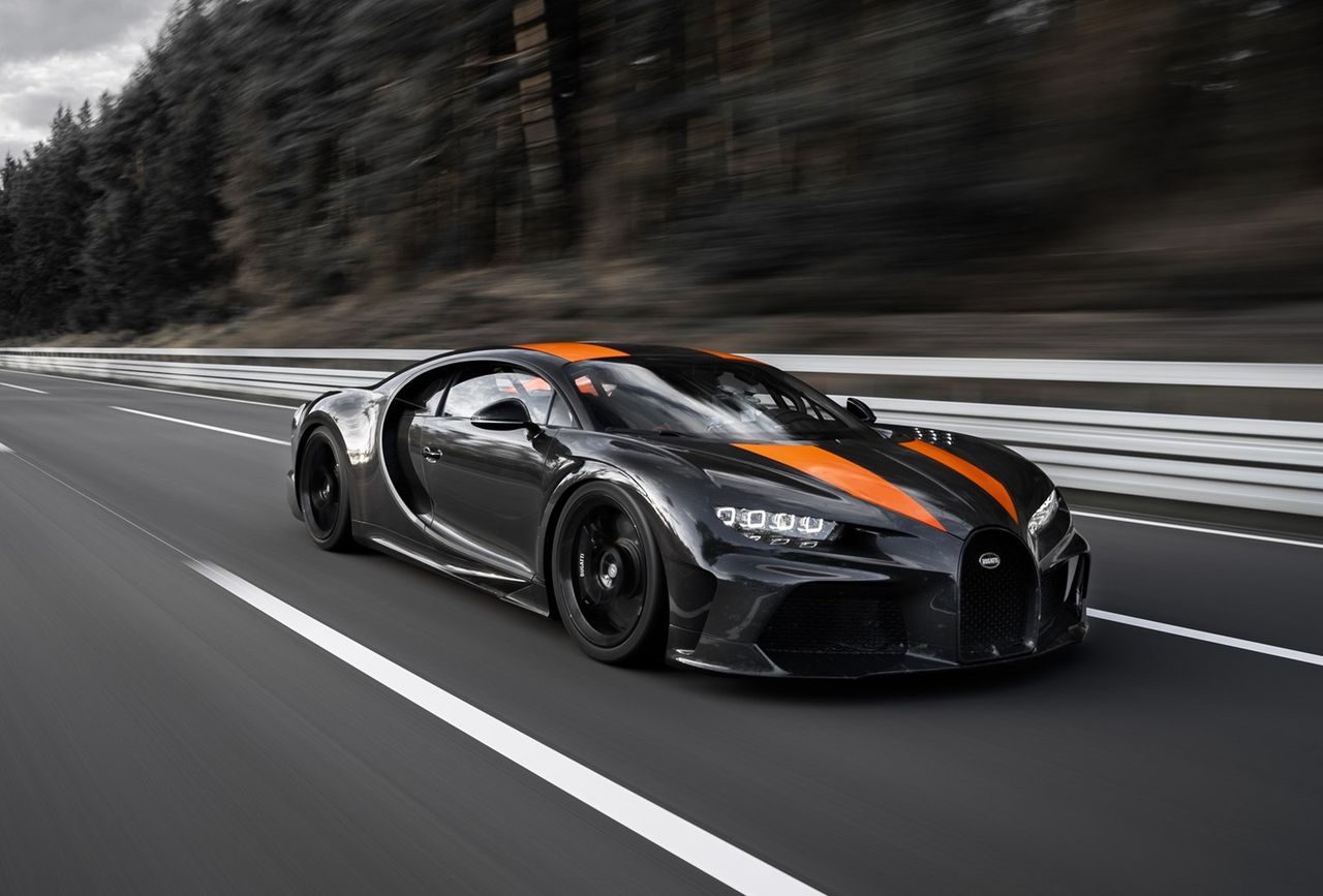 Bugatti Chiron: najszybszy samochód świata pojechał 490 km/h