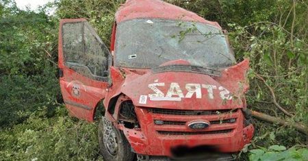 Wypadek strażaków z OSP Opole Lubelskie. Jedna osoba nie żyje, cztery są ranne