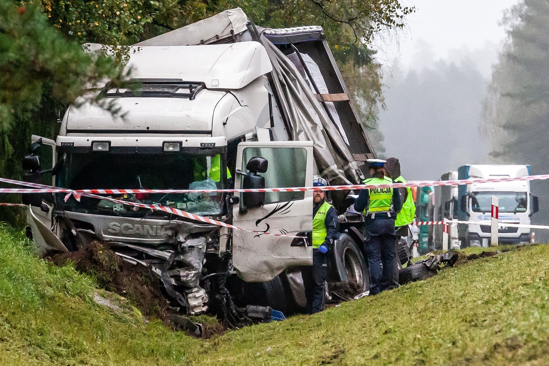 Tragiczny wypadek na Podlasiu. Nie żyje trójka dzieci