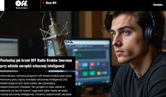 Rekordy Off Radia Kraków z AI. Członkini KRRiT chce specjalnego zakazu