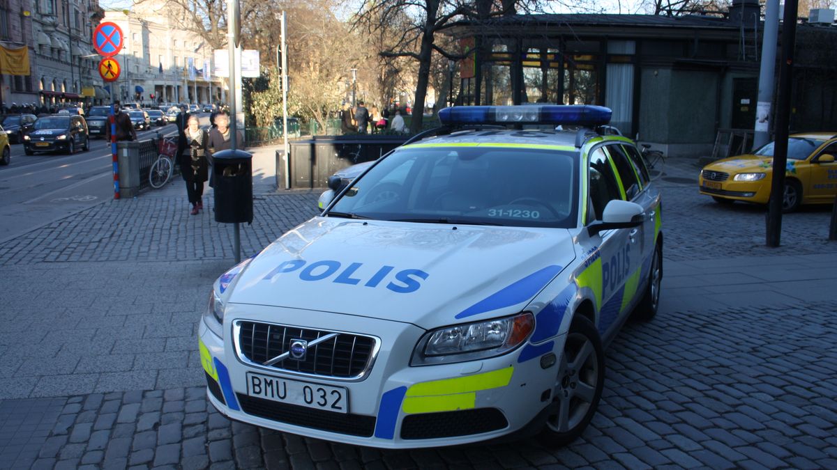 policja szwecja gang