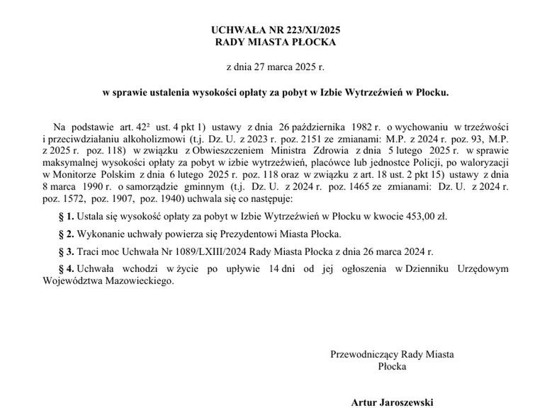 Uchwała