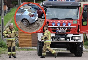 Test łódzkiego gazociągu. Skutek to trzy uszkodzone samochody