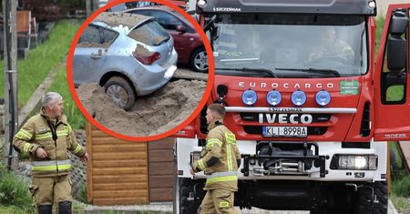 Test łódzkiego gazociągu. Skutek to trzy uszkodzone samochody