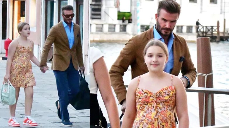 David Beckham pokazuje Wenecję 10-letniej córce (ZDJĘCIA)