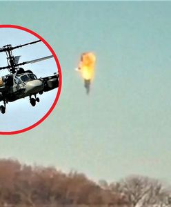 Ka-52 zestrzelony. Do sieci trafiło nagranie świadka