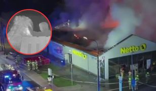 Grodzisk Mazowiecki: 29-latek podpalił sklep. Kamery nagrały, co zrobił