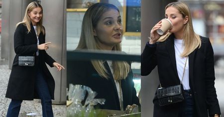 Uśmiechnięta Małgorzata Socha wychodzi z "Dzień Dobry TVN" (ZDJĘCIA)