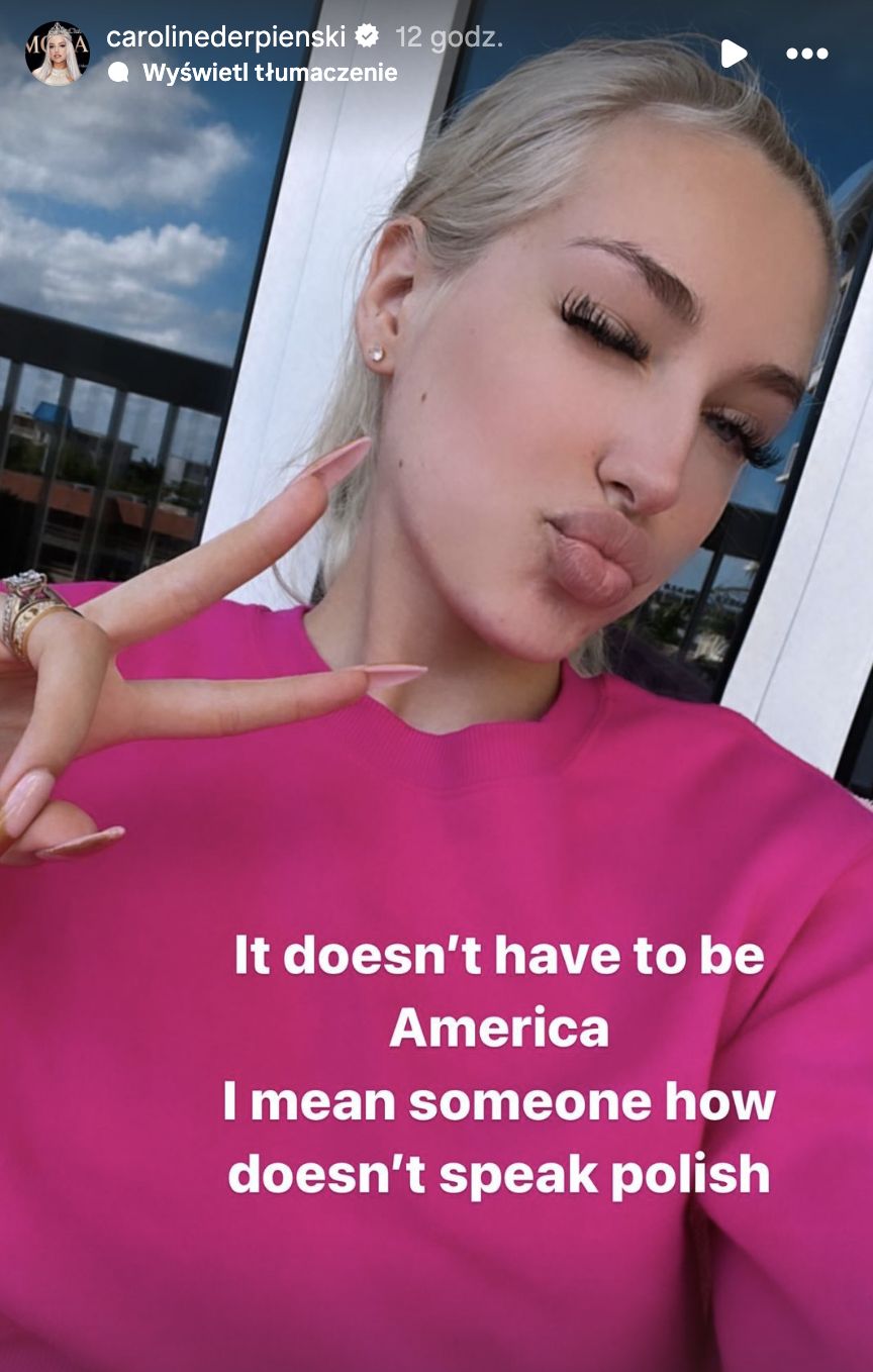 Caroline Derpienski szuka asystenta 