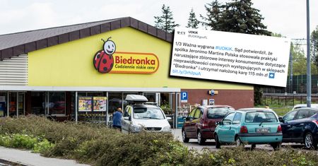 Ponad sto milionów złotych kary dla Biedronki. UOKiK wygrywa z gigantem w sądzie