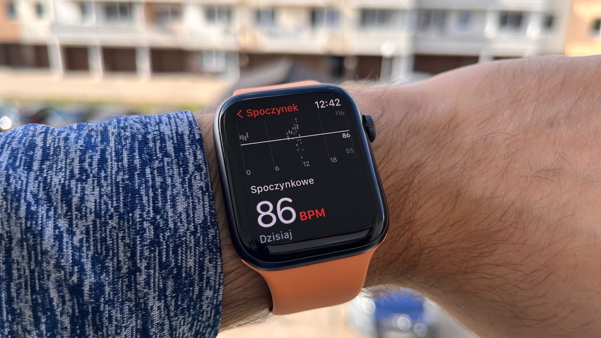 Mierzenie tętna w Apple Watchu