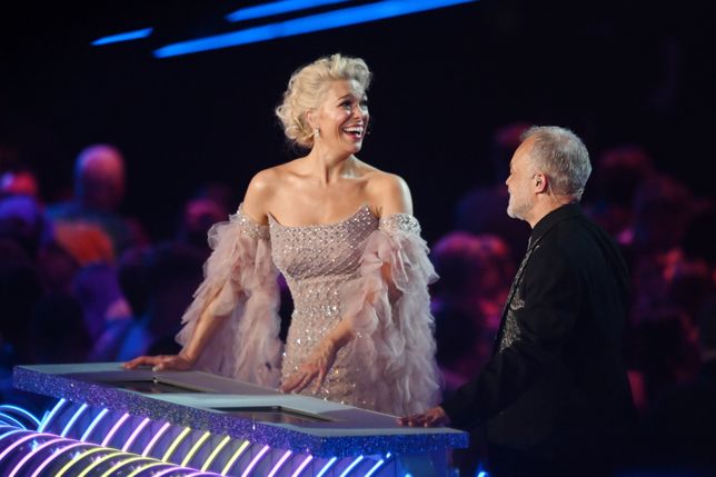 Hannah Waddingham błyszczała na Eurowizji