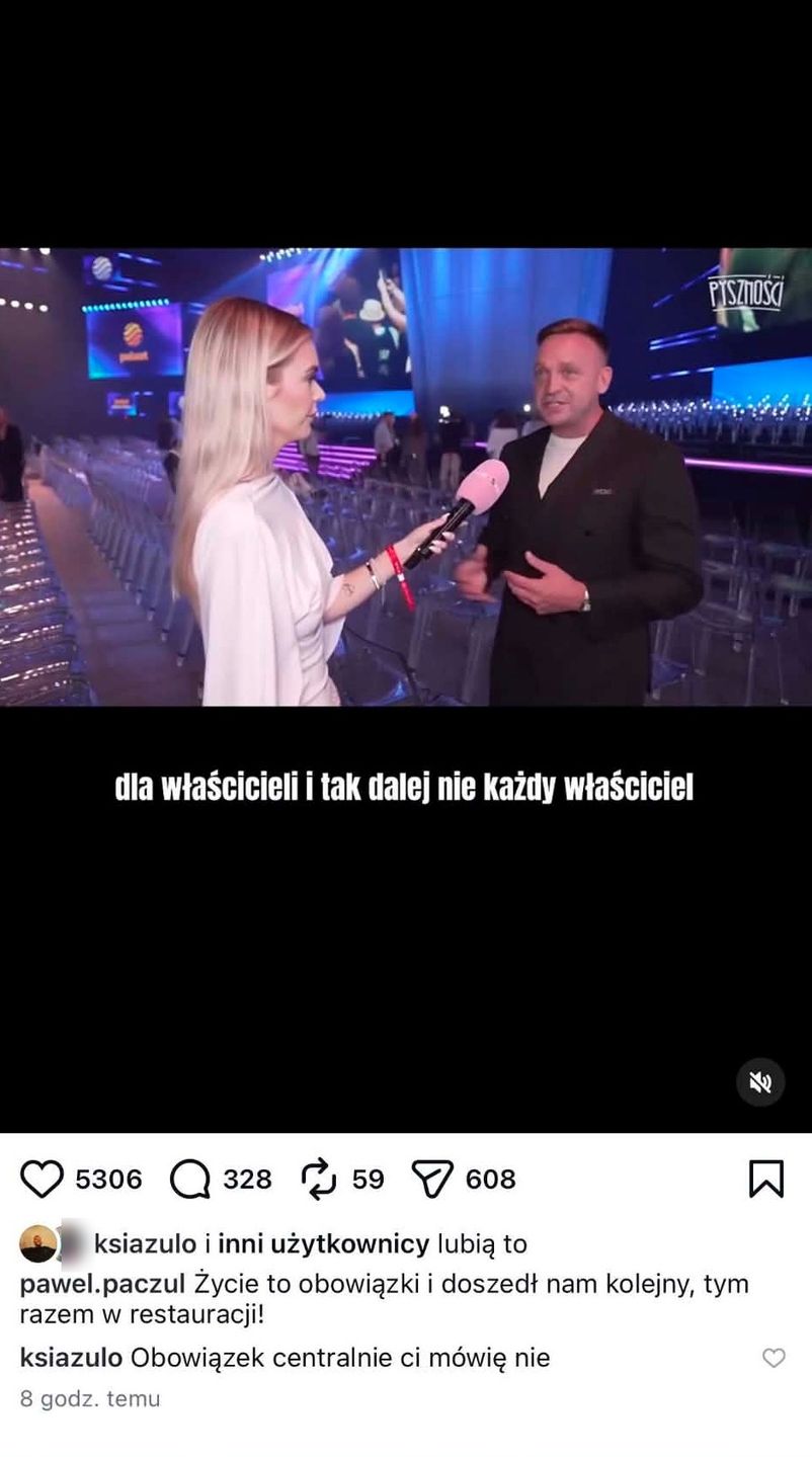 Książulo drwi z Mateusza Gesslera 
