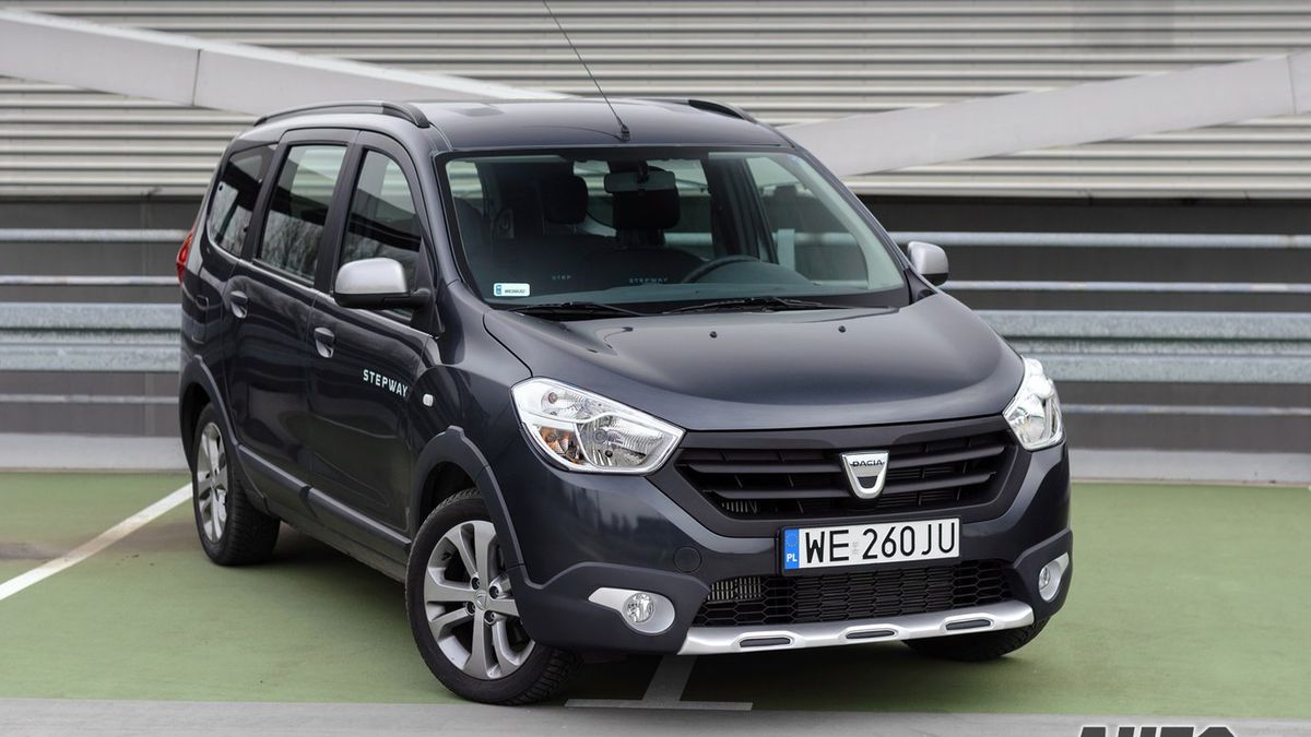 Dacia Lodgy jest oferowana w wersji siedmioosobowej!