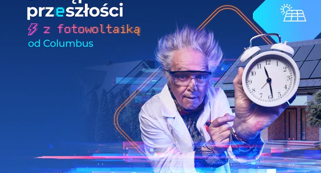 Columbus reklamuje się w Telegazecie