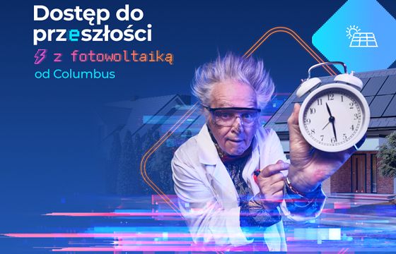 Columbus reklamuje się w Telegazecie