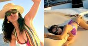 Salma Hayek świętuje 58. urodziny, publikując serię zdjęć w bikini. Tylko pozazdrościć formy?