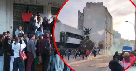 Wrze we Francji. Tak wygląda sytuacja pod Paryżem. Jest nagranie
