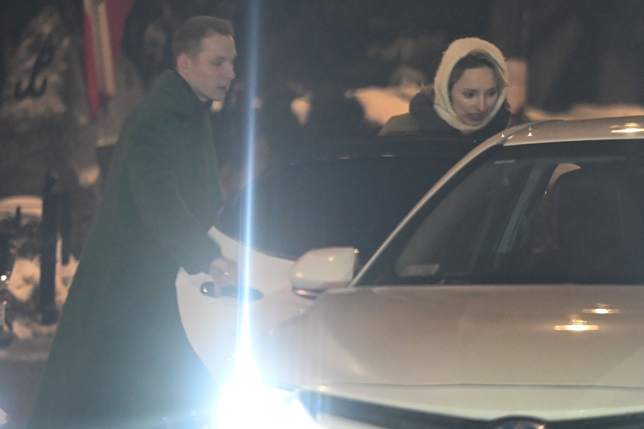 Igor Herbut i Pola Błasik przed premierą sztuki "Facet z papieru
