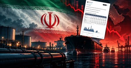 Pokazał, co dzieje się z ropą z Bliskiego Wschodu. "Iran dłużej nie wytrzyma"