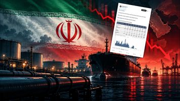 Pokazał, co dzieje się z ropą z Bliskiego Wschodu. "Iran dłużej nie wytrzyma"