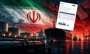 Pokazał, co dzieje się z ropą z Bliskiego Wschodu. "Iran dłużej nie wytrzyma"
