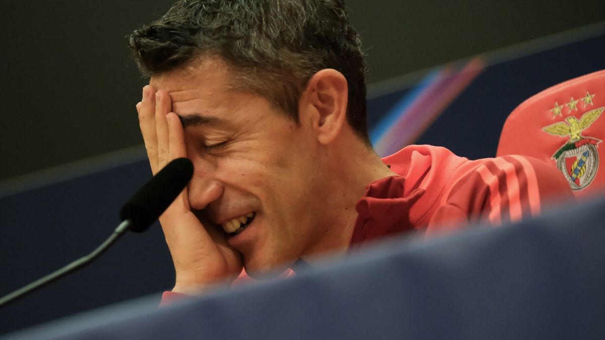 Bruno Lage na konferencji prasowej przed meczem Ligi Mistrzów